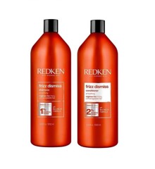 Redken - Frizz Dismiss Shampoo 1000 ml + Redken - Frizz Dismiss Conditioner 1000 ml