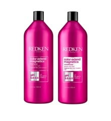 Redken - Color Extend Magnetics Shampoo 1000 ml + Redken - Color Extend Magnetics Conditioner 1000 ml