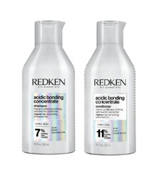 Redken - Acidic Bonding Concentrate Shampoo 300 ml + Redken - Acidic Bonding Concentrate Conditioner 300 ml