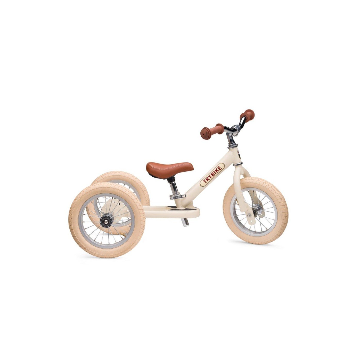 Trybike - 3 Hjulet Balancecykel, Creme
