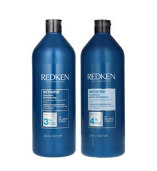 Redken - Extreme Shampoo 1000 ml + Redken - Extreme Conditioner 1000 ml