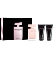 Narciso Rodriguez - For Her EDP 50 ml+ Body Lotion 50 ml + Shower Gel 50 - Gavesæt