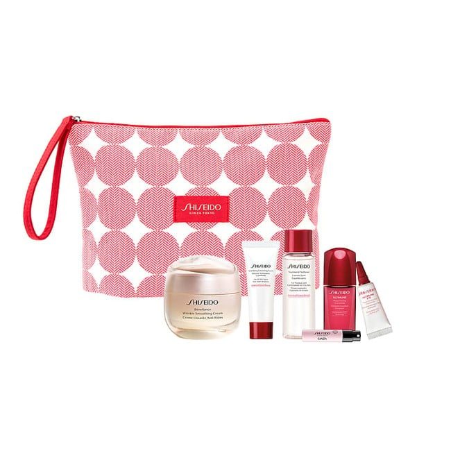 Shiseido - Benefiance Wrinkle Smoothing Cream Pounch Gift Box