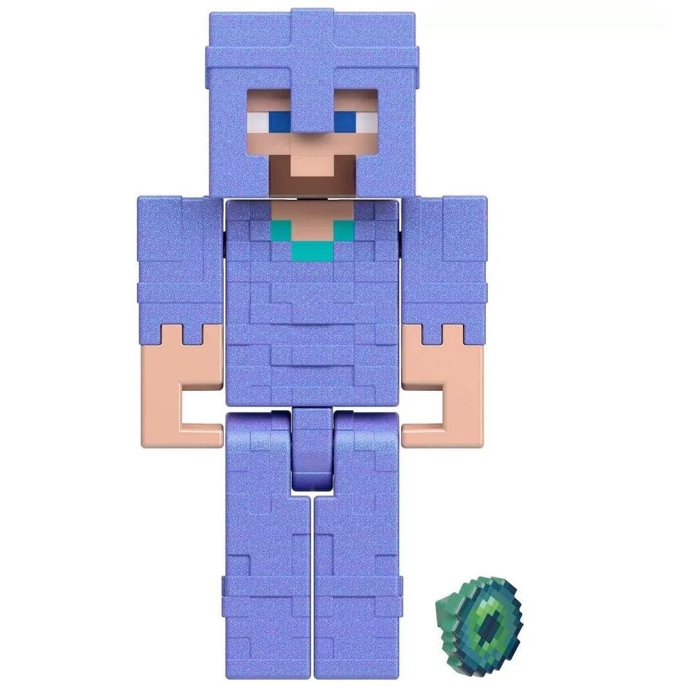 Minecraft - Biome Builds 8cm Figure - Strong Steve (HLB14) - Leker