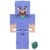 Minecraft - Biome Builds 8cm Figure - Strong Steve (HLB14) thumbnail-1