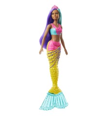 Barbie - Dreamtopia Mermaid Doll - Purple/Blue (GJK10)