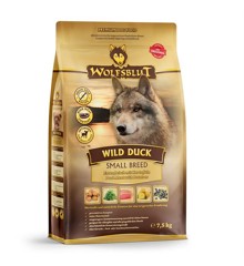 Wolfsblut - Wild duck, small breed, adult  7,5kg - (wb047)