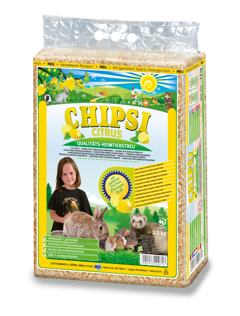 JRS Petcare -  BLAND 3 FOR 108 - Chipsi Citrus Spåner 3,2kg