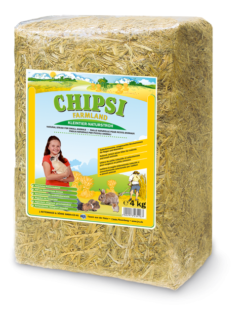 JRS Petcare - Chipsi Farmland Bedding Straw 4kg - (400297323416)