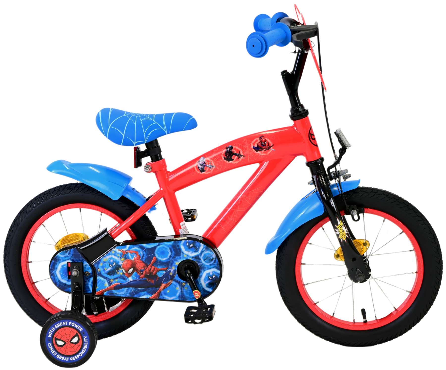 Volare - Childrens Bicycle 14" - Spiderman (21483-SACB) - Leker