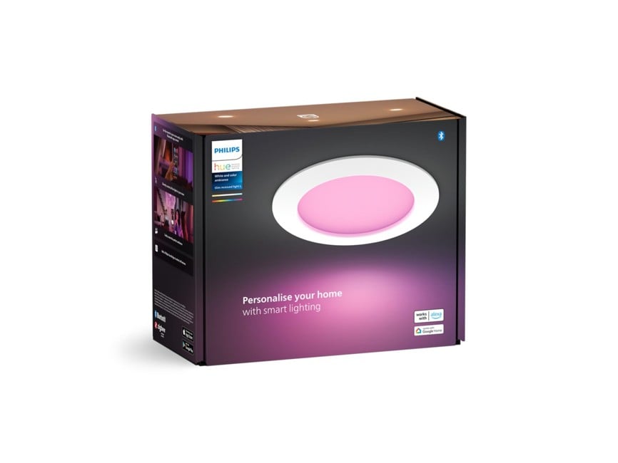 Philips Hue - WACA Slim Downlight L (170mm) EMEA - Vit