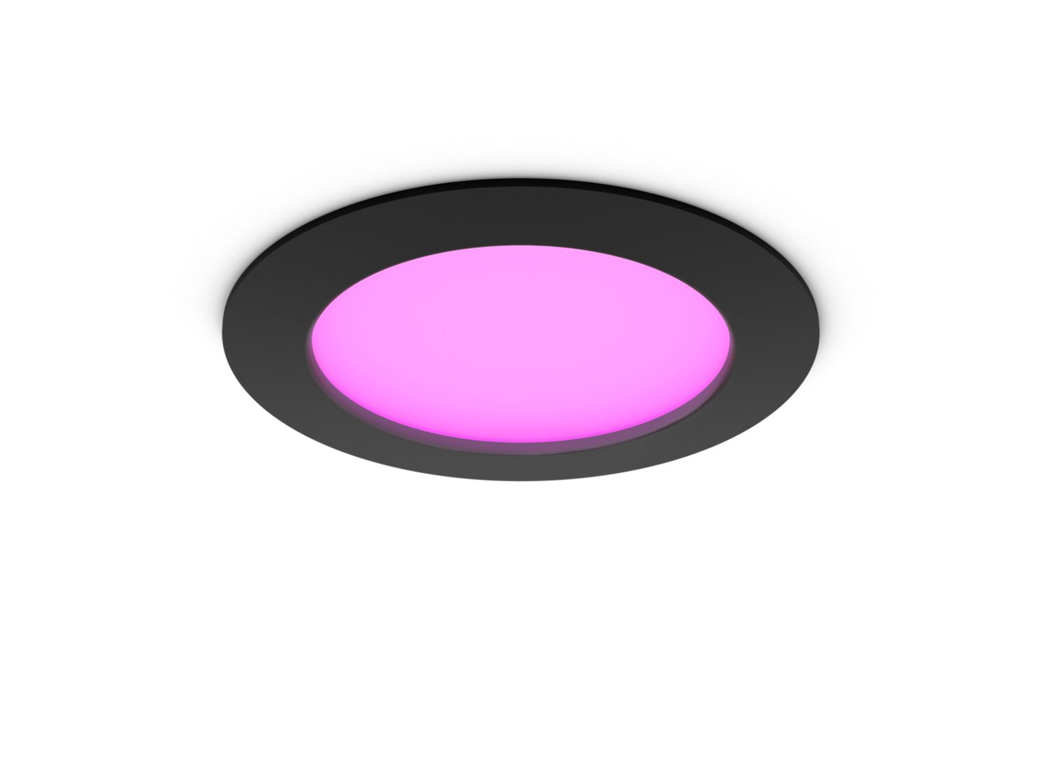 Hue Slim Downlight L 170mm White and Color Ambiance Svart 1-pack
