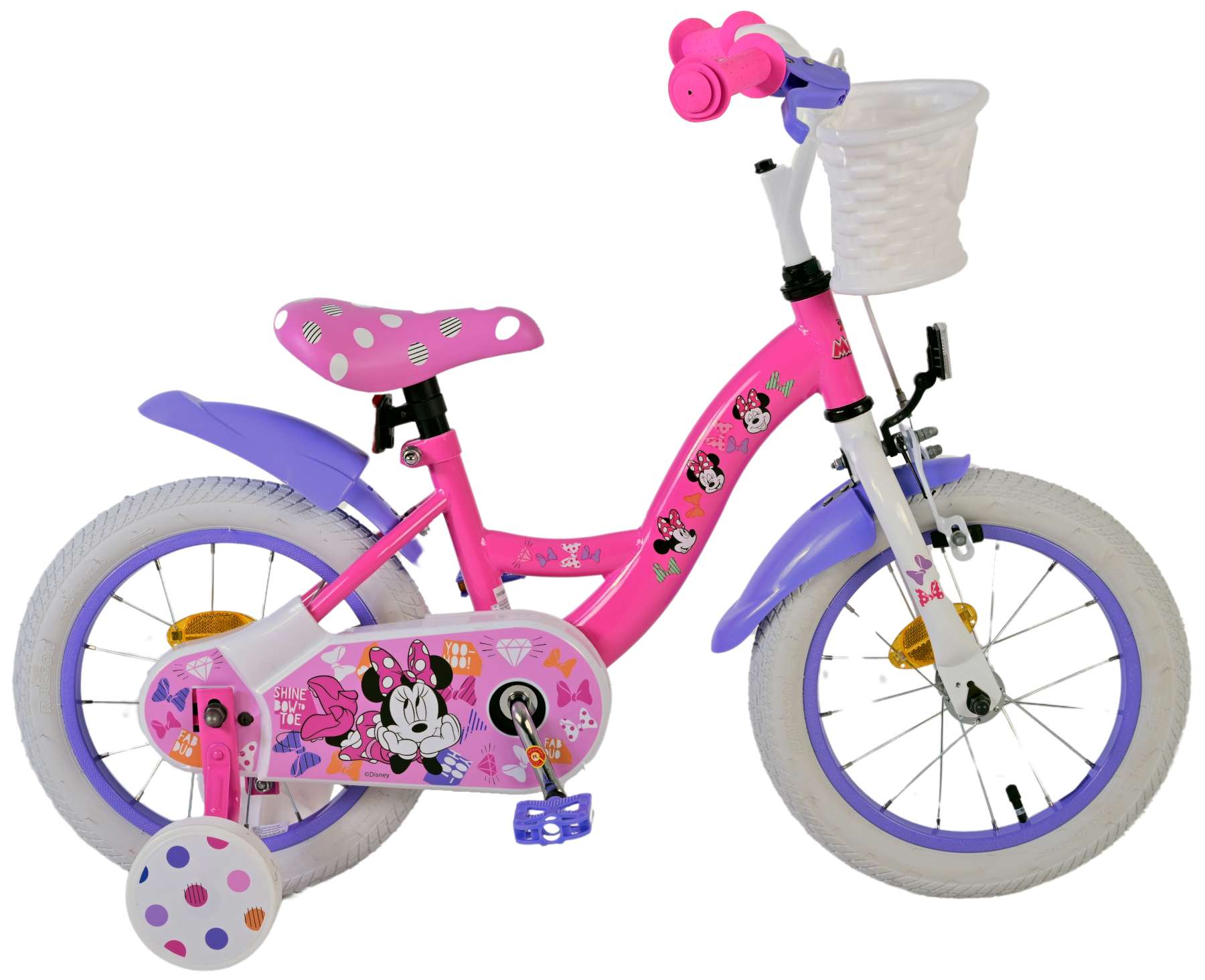 Volare - Childrens Bike 14" - Minnie Cutest Ever! (21412-SACB) - Leker