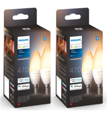 Philips Hue -  2x E14 2-Pack Bulb - White Ambiance - Bundle