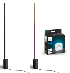 Philips Hue - 2x Signe Golvlykta - Gradient + Bridge 2.1 - Bundle