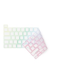 Philbert - Keyboard cover Europe -  MacBook Pro 13” M1-M2 2020/2022 and 16” 2019 Transparent/Rainbow