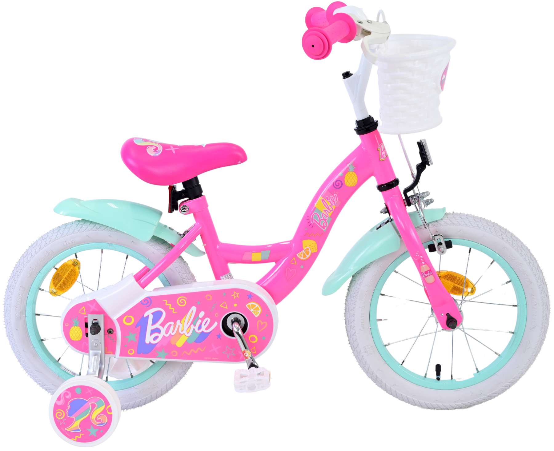 Volare - Childrens Bicycle 14" - Barbie (31454-SACB) - Leker