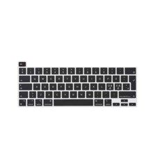 Philbert - Keyboard Cover - Scandinavian letters - MacBook Pro 13” M1-M2 2020/2022 and 16” 2019 - Black