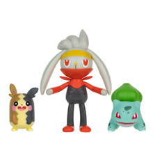 Pokémon - Battle Figure 3 Pk - Morpeko, Bulbasaur (PKW3055)
