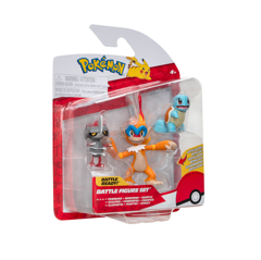 Pokémon - Battle Figure 3 Pk - Pawnirad, Squirtle (PKW3058)