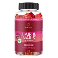 VitaYummy - Hair & Nails Rasberry/Peach 90 pcs