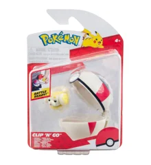 Pokémon - Clip N Go - Fidough and Timer Ball (PKW3625)