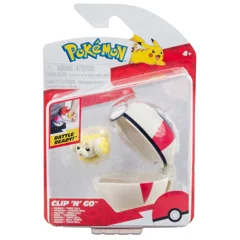 Pokémon - Clip N Go - Fidough and Timer Ball (PKW3625)