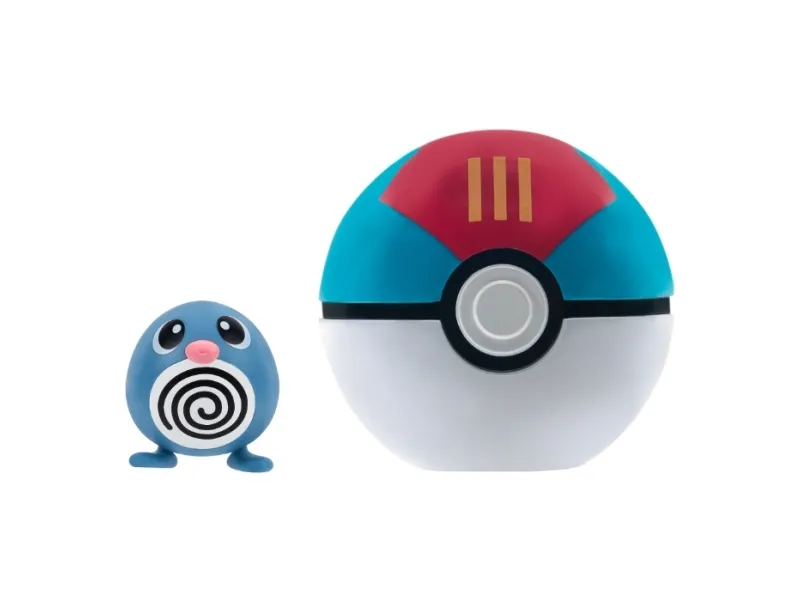 Pokémon - Clip N Go - Poliwag with Lure Ball (PKW3626)
