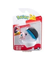 Pokémon - Clip N Go - Jigglypuff and Moon Ball (PKW3627)