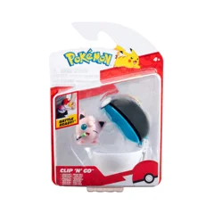 Pokémon - Clip N Go - Jigglypuff and Moon Ball (PKW3627)