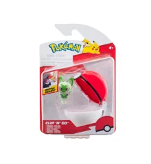 Pokémon - Clip N Go - Sprigatito og Poke Ball