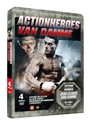 JEAN CLAUE VAN DAMME  : ACTION HEROES (4DVD Box) STEELBOOK LIMITED EDITION