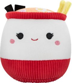 Squishmallows - Squeaky Plys  - Hundelegetøj 9cm - Ramen Raisy