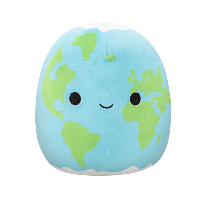 Squishmallows - Squeaky Plush Dog Toy 18cm Planets - Roman The Earth (JPT0638)