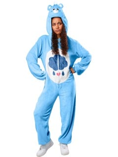 Rubies - Care Bears – Grumpy Bear Adult Onesie (Size L)