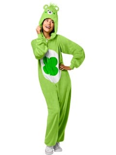 Rubies - Care Bears – Good Luck Bear Adult Onesie (Size S-M) (703067)