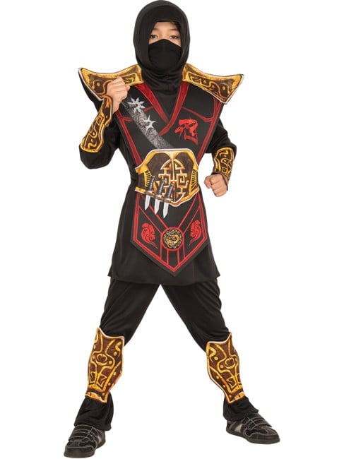 Rubies - Deluxe Costume - Ninja (104 cm)