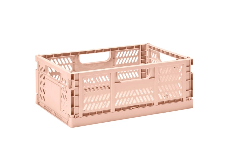 3 Sprouts - Modern Folding Crate Large Clay