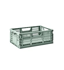 3 Sprouts - Modern Folding Crate Large Green