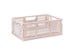 3 Sprouts - Modern Folding Crate Large Pink thumbnail-1