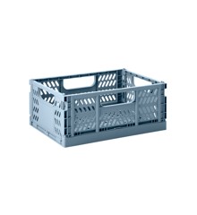 3 Sprouts - Modern Folding Crate Medium Blue
