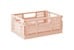 3 Sprouts - Modern Folding Crate Medium Clay thumbnail-1