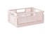 3 Sprouts - Modern Folding Crate Medium Pink thumbnail-1