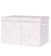 3 Sprouts - Storage box with lid Terrazzo/Light Grey