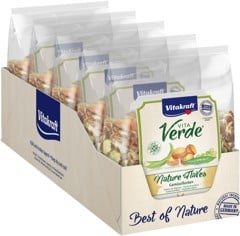 Vitakraft - 6 x Vita Verde® Nature grøntsagsflager til gnavere 400g