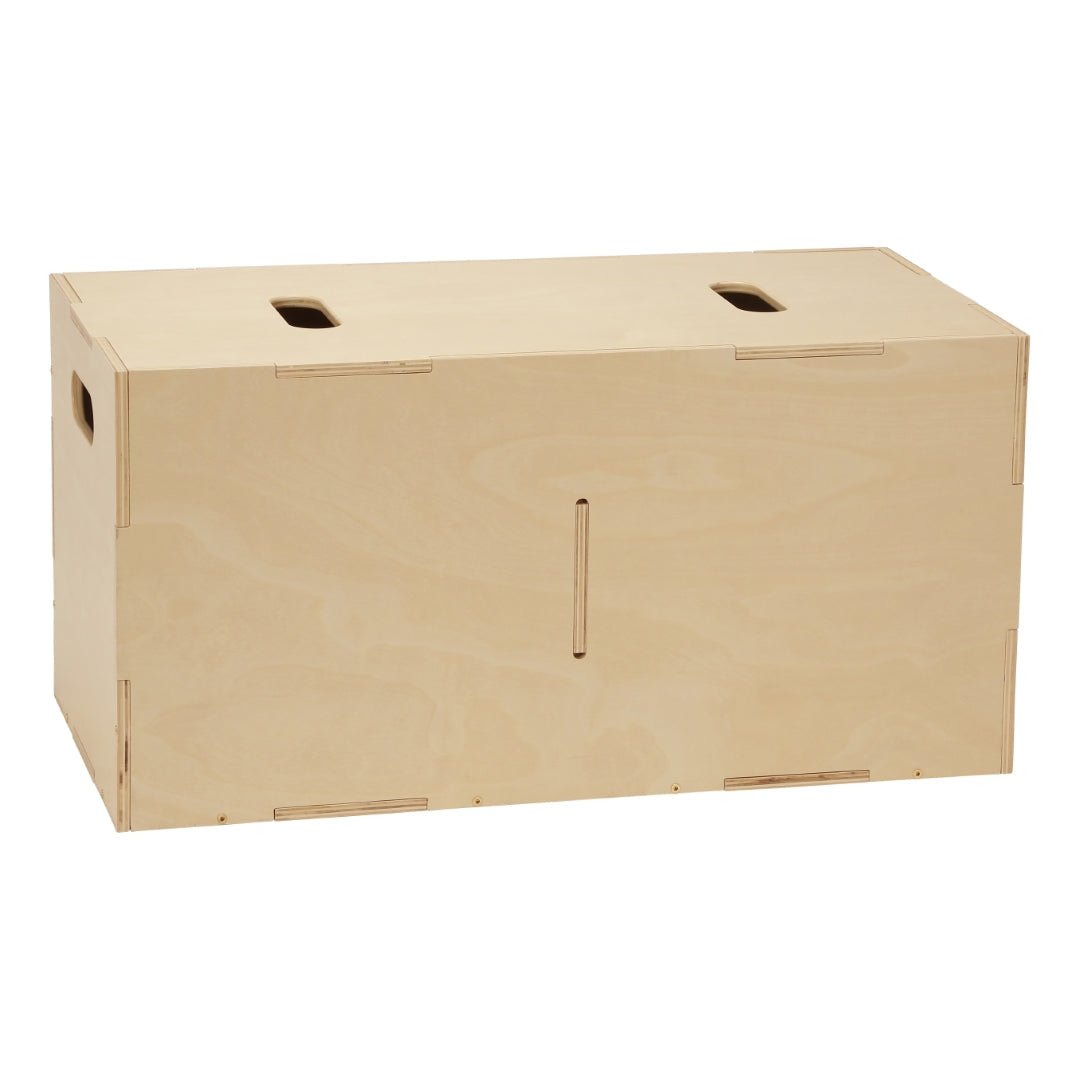 Nofred - Cube Long Storage Bench Birch - Baby og barn