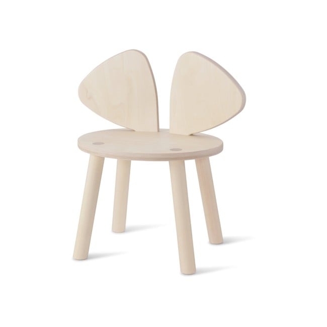 Nofred - Mouse Chair Age 2-5 White Wash Birch
