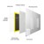 Hombli - Smart IR Glas varmepanel 600W, hvid (600W) thumbnail-13