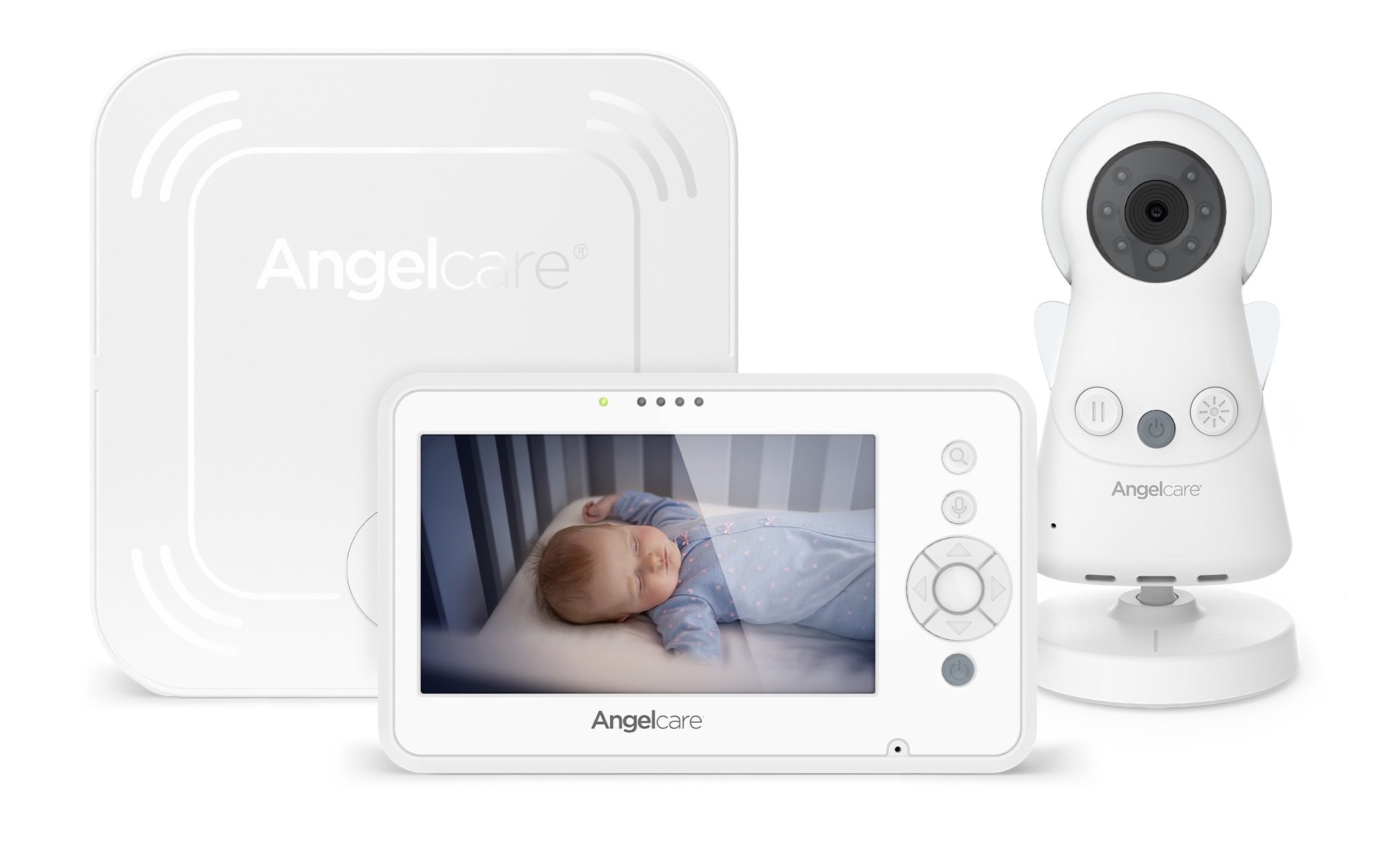 Angelcare - Baby Movement Monitor White - Baby og barn
