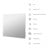 Hombli - Smart IR Glass Heatpanel 400W, Mirror thumbnail-8